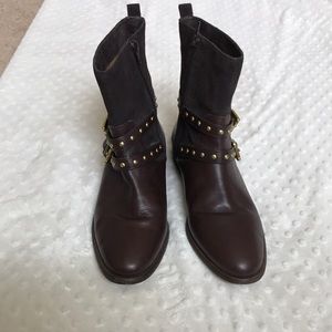 Coach Brown short boots